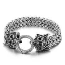 Fashion 2# Titanium Steel Animal Men's Bracelet