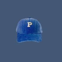 Fashion P Blue - Head Circumference 52-54cm Letter Embroidered Baseball Cap