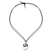 Fashion Silver Metal Geometric Necklace