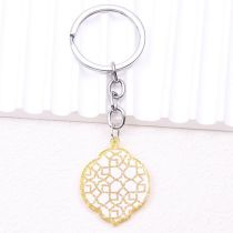 Fashion Yellow Lantern-keychain Acrylic Geometric Irregular Keychain