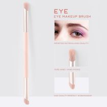 Fashion 1 Pink Double-ended Brush Eye Makeup Brush Feizixiao Factory Direct Sale Findcolor Nylon Double-ended Makeup Brush