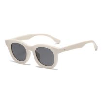 Fashion Off-white Frame All Gray C4 Pc Small Frame Sunglasses