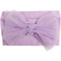 Fashion Purple Nylon Mesh Bow Children's Headband