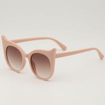 Fashion Lotus Root Starch Frame Double Tea Slices Little Devil Children's Sunglasses