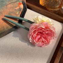 Fashion Color Fabric Flower Hairpin