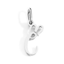 Fashion C--stainless Steel Color Stainless Steel 26 Letter Pendant