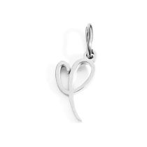 Fashion I-stainless Steel Color Stainless Steel 26 Letter Pendant
