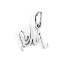 Fashion M-stainless Steel Color Stainless Steel 26 Letter Pendant