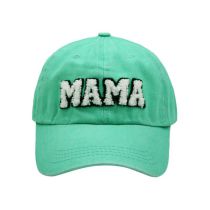 Fashion Fruit Green Mama-washed Adult Baseball Cap Letter Embroidered Baseball Cap