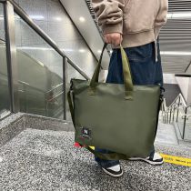 Fashion Green Large Capacity Men's Crossbody Bag