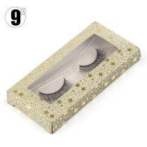 Fashion 9# (empty Box) Mink Fur False Eyelashes Packaging Box 1 Pair