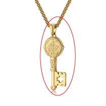 Fashion Gold Single Pendant Stainless Steel Key Pendant