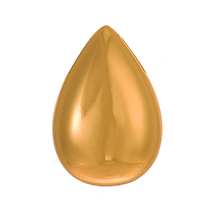 Fashion Gold Copper Water Drop Accessories