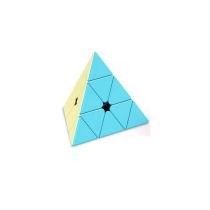 Fashion Magic Macaron Pyramid Rubik's Cube Plastic Triangular Rubik's Cube