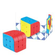Fashion Trihedral Rubik's Cube Plastic Geometric Children's Rubik's Cube