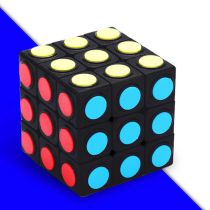 Fashion Dot Rubik's Cube Plastic Geometry Children's Puzzle Rubik's Cube