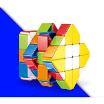 Fashion Level 4 Edge-moving Rubik's Cube Plastic Geometry Children's Puzzle Rubik's Cube