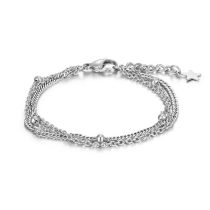 Fashion Bracelet Length 17cm+3cm Extension Chain Titanium Steel Geometric Chain Bracelet