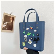 Fashion Blue Eva Three-dimensional Cartoon Large Capacity Shoulder Bag