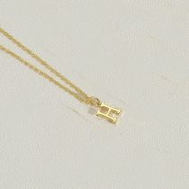 Fashion H Copper 26 Letter Necklace