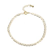 Fashion Kc Gold Copper Geometric Chain Bracelet