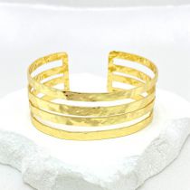 Fashion Gold Copper Hollow Multi-layer Bracelet