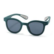 Fashion Forest Green [pc Film] Children's Large Frame Sunglasses