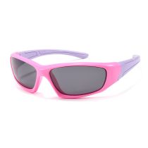 Fashion Pink Frame Purple Legs-c42 Children's Small Frame Sunglasses