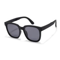 Fashion Black Frame Black Legs-c1 Large Square Frame Children's Sunglasses