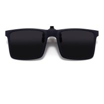 Fashion Dark Blue Frame-c5 Foldable Square Glasses Clip