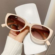 Fashion Pink Framed Tea Slices Pc Small Frame Sunglasses