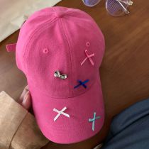 Fashion Cute Pink Cotton Bow Baseball Cap