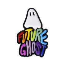 Fashion Ghost Alloy Rainbow Ghost Brooch