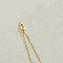 Fashion S Copper 26 Letter Necklace