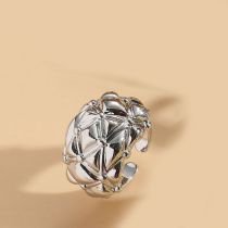 Fashion Diamond (silver) Gold-plated Copper Diamond Ring