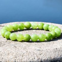 Fashion Olive Green Green Agate Beaded Bracelet