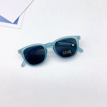 Fashion Sky Blue Pc Square Frame Children's Sunglasses