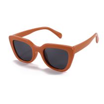 Fashion Brown Cat Eye Children's Sunglasses