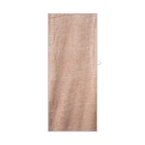 Fashion Brown Coral Velvet Rectangular Bath Towel