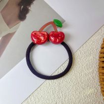 Fashion 7#cherry Acetate Diamond Fruit Hair Rope