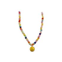 Fashion 2# Colorful Rice Bead Necklace