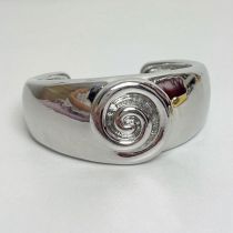 Fashion Silver Alloy Geometric Thread Open Ring