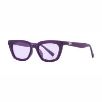 Fashion 926 Purple Frame Purple Film Pc Rice Nail Large Frame Sunglasses