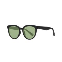 Fashion Black Frame Tea Slices Pc Large Frame Sunglasses