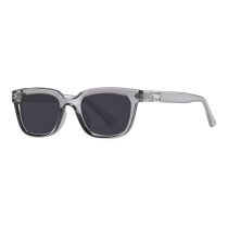 Fashion Gray Frame Gray Film (polarizer) Pc Small Frame Sunglasses