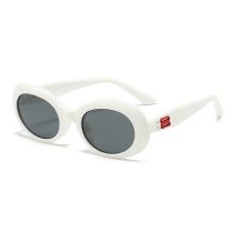Fashion White Frame Tac Large Frame Children's Sunglasses