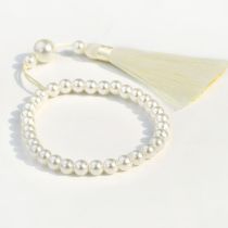 Fashion White Geometric Beaded Bracelet