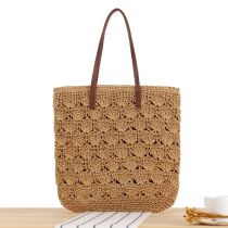 Fashion Camel Crochet Shoulder Bag