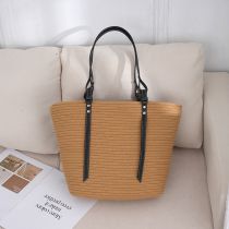 Fashion Style Four Woven Large Capacity Shoulder Bag