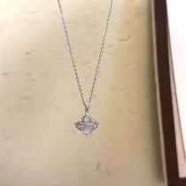 Fashion A Necklace Copper Diamond Geometric Necklace